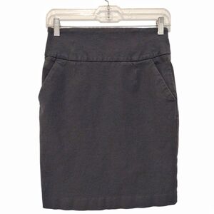 Banana Republic - Gray Pencil Skirt